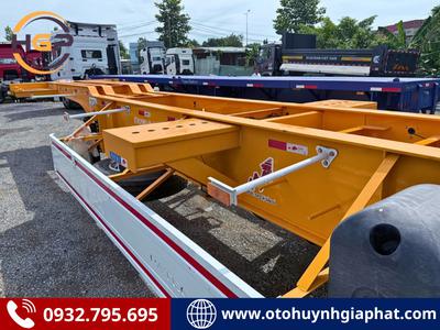 Rơ mooc cổ cò 45 feet XINHONGDONG mẫu mới 2026 dài 14m3 3
