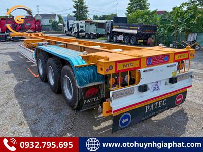Rơ mooc cổ cò 45 feet XINHONGDONG mẫu mới 2026 dài 14m3 4