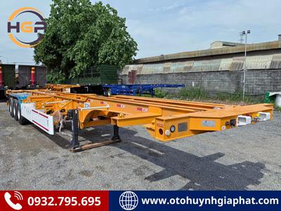 Rơ mooc cổ cò 45 feet XINHONGDONG mẫu mới 2026 dài 14m3 5