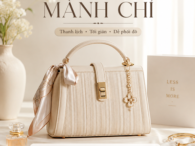 Túi xách Mành Chỉ có gì đặc biệt Chia sẻ trải nghiệm chọn túi dành cho chị em 0
