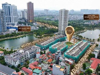 Bán gấp nhà phố mặt đường Trung Văn 90m2, mặt tiền 5m, 6 tầng, sổ đỏ lâu dài 1