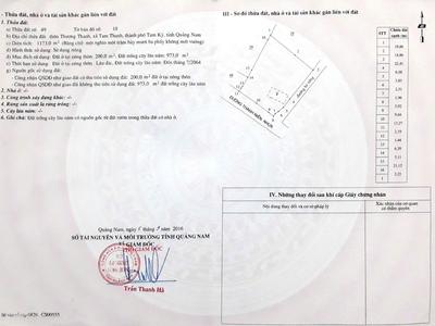 Cần bán đất thôn thượng thanh, tam thanh, tam kỳ tỉnh quảng nam 4