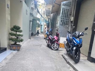 Sát bệnh viện hòa hảo q10 - hẻm thông thương - 4 tầng 5pn mới đẹp - 41m 0