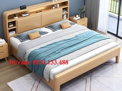 Những mẫu giường gỗ đẹp nhất hiện nay cho chung cư 2