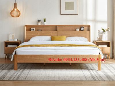 Những mẫu giường gỗ đẹp nhất hiện nay cho chung cư 6