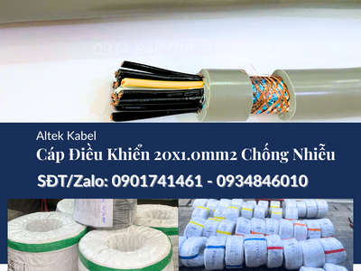 Dây cáp điều khiển báo cháy 20x1.0 Altek Kabel tại Đà Nẵng 0