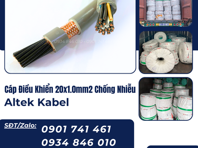 Dây cáp điều khiển báo cháy 20x1.0 Altek Kabel tại Đà Nẵng 2