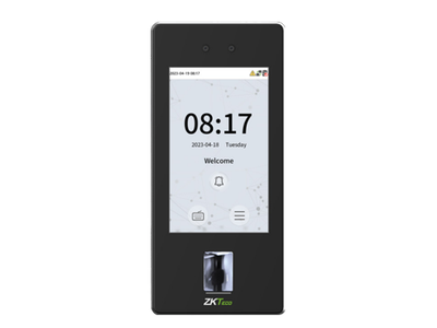 Máy chấm công bằng vân tay và khuôn mặt ZKTECO SpeedFace-V4L Pro 0
