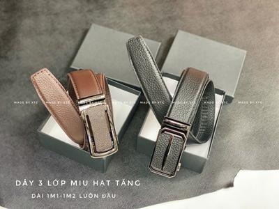 Thời trang nam sao thể thiếu phụ kiện - nhập sỉ ví, thắt lưng da thật tận xưởng 12