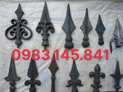Mẫu mác gang đẹp trong thi công cổng cửa và hàng rào 1