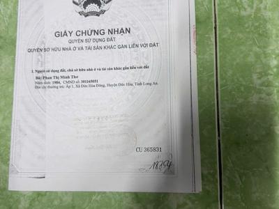 Bán đất thổ cư mặt tiền đường kênh 3, đức hòa, long an 0
