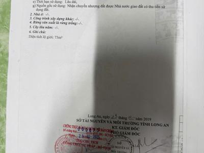 Bán đất thổ cư mặt tiền đường kênh 3, đức hòa, long an 1