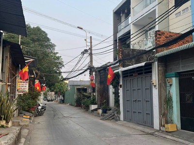 Ccg bán nhà hồ học lãm, đường mới lê tấn bê - bình tân - 4m 16,5m - 5,7 tỷ tl 1
