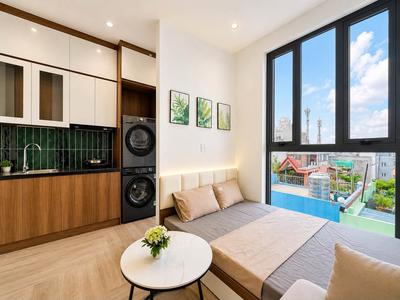 Bán chdv 6 tầng thang máy đầm sen q11 8 phòng full nội thất, dòng tiền 50 tr 9.x tỷ 2