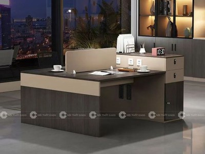 Bàn Làm Việc Nhân Viên Dạng Cụm Hiện Đại, Tiện Dụng 2