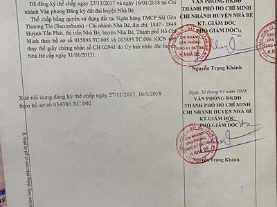 Chính chủ cần bán đất thổ cư ,khu dân cư làng đại học ab phước kiển, nhà bè,tphcm 2