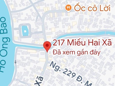 Bán nhà đất đường miếu hai xã  hải phòng, quận lê chân 2