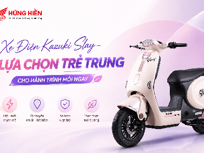 Xe Điện Kazuki Slay Lựa Chọn Trẻ Trung Cho Hành Trình Mỗi Ngày 0