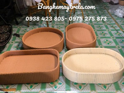 Khay nổi mây nhựa để hồ bơi 9