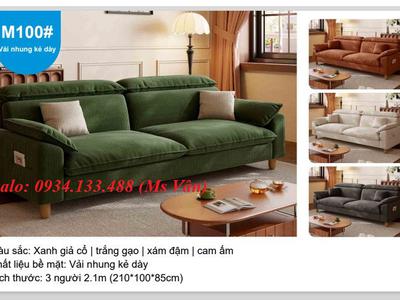 Sofa đẹp phòng khách - sofa lông cừu mềm mại 1