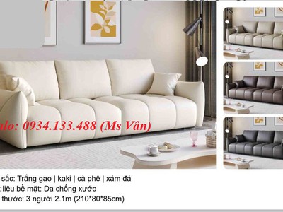 Sofa đẹp phòng khách - sofa lông cừu mềm mại 3