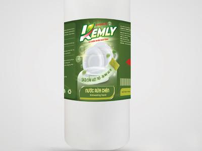 Nước Rửa Chén Kemly Chai 1 Lít 0