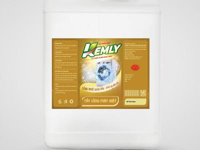 Chất Tẩy Lồng Máy Giặt Kemly Chai 4 Lít 0