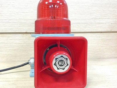 Đèn cảnh báo còi điện tử Segibiz AUCS-R125 series, kiểu xoay, đèn sợi đốt 0