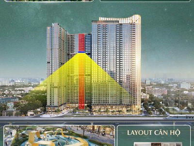 Masteri Cao Xà Lá Với Tầm View Công Viên Nội Khu Đối Diện Ga Metro 0