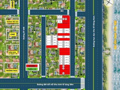 Bán gấp giá rẻ đất biển cửa việt 100m, mặt tiền 5m, 500 triệu quảng trị. 2