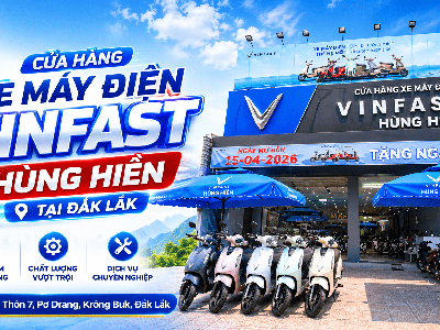 Showroom xe máy điện VinFast chính hãng Địa chỉ mua xe uy tín tại Xe điện Hùng Hiền 0