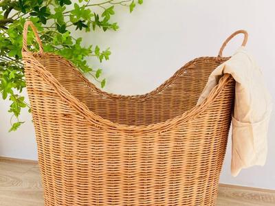 Sọt đựng đồ mây tự nhiên hình oval 2