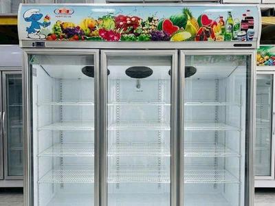 Thanh lý tủ đông 3 cánh kính - hiệu Berjaya Malaysia dung tích 1507 lít. 0