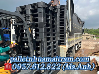 Xả Kho Pallet Nhựa Cũ Long An GIÁ CỰC RẺ, ƯU ĐÃI KHỦNG 0937.612.822 6