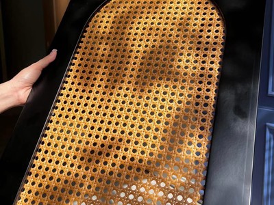 Lưới mây nhựa mắt cáo làm tủ 0