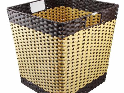Thùng đựng đồ nhựa giả mây 6