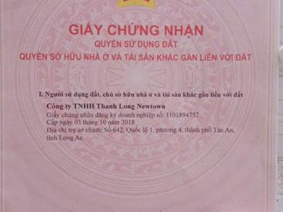 Đất nền đẹp 6x16m giá tốt vị trí đắc địa đức hòa, long an 1