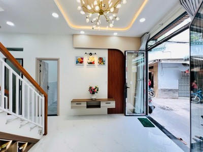 Nhà 2 mặt thoáng bình đông - 6x6,5 - 3pn 1pn trệt - full nội thất - shr - chỉ hơn 4 tỷ tl 1