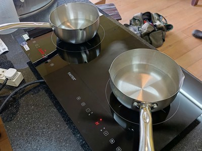 Bếp Từ Đôi Faster FS 268I   Bếp Từ 2 Vùng Nấu Tiết Kiệm Điện, Tặng Máy Hút Mùi   Bộ Nồi 0