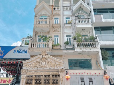 Siêu phẩm nhà mặt tiền thụt dương quảng hàm p5 gò vấp nhà mới 6 lầu thu nhập cho thuê 40 0