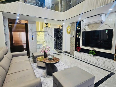 Nhà phố thống nhất, gò vấp 50m2, 5 tầng thang máy, gara ô tô, full nội thất cao cấp, hẻm xe tải 2