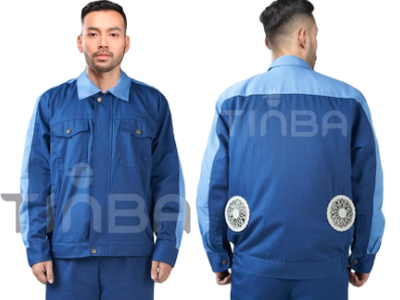 Áo Điều Hòa TINBA 11 2 Quạt, Pin 12 14 Giờ 0