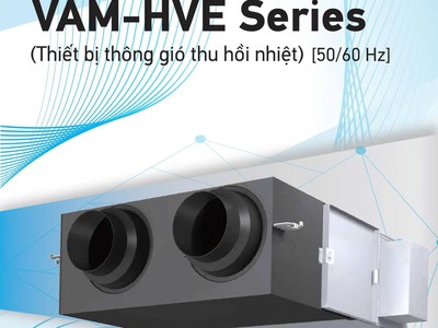 Thiết bị thông gió thu hồi nhiệt Daikin VAM500HVE 1