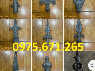Mũi mác gang cho cổng biệt thự 0