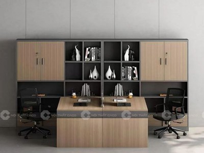 Bàn Làm Việc Nhân Viên Gỗ MDF Hiện Đại, Tiện Dụng 0