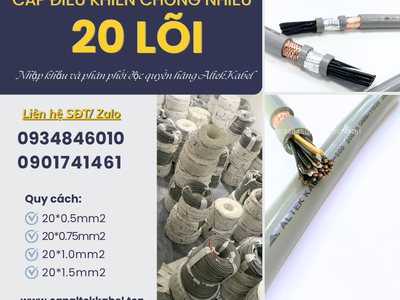 Cáp điều khiển chống nhiễu 20 lõi Altek Kabel Hà Nội, Đà Nẵng, HCM 0