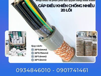 Cáp điều khiển chống nhiễu 20 lõi Altek Kabel Hà Nội, Đà Nẵng, HCM 3