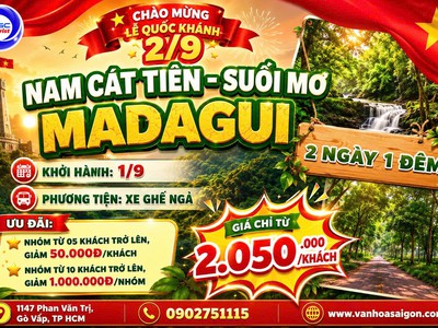 Nam Cát Tiên Suối Mơ Madagui 0