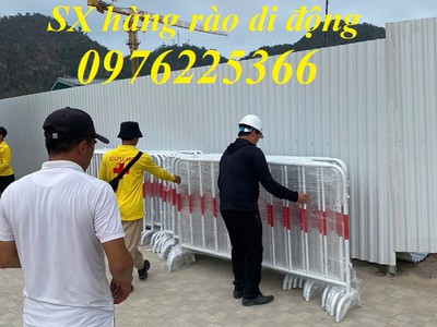 Hàng rào sắt di động 1