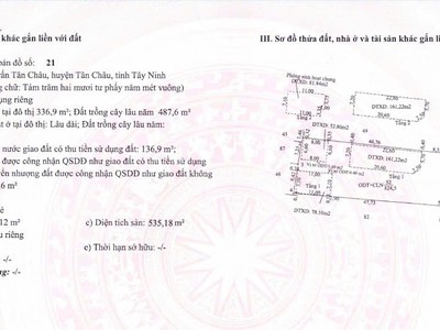 Bán lô đất khu phố 3, thị trấn tân châu, huyện tân châu tỉnh tây ninh 2